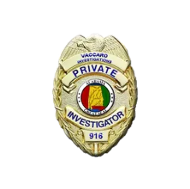 Vaccaro Investigations PI badge #916